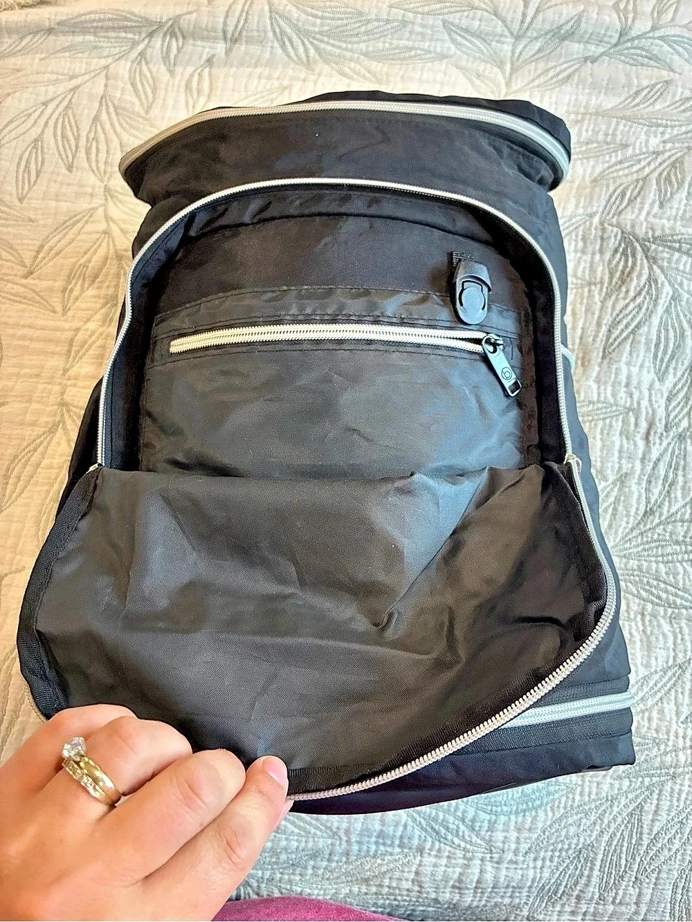 Biaggi “on the go” Backpack Black